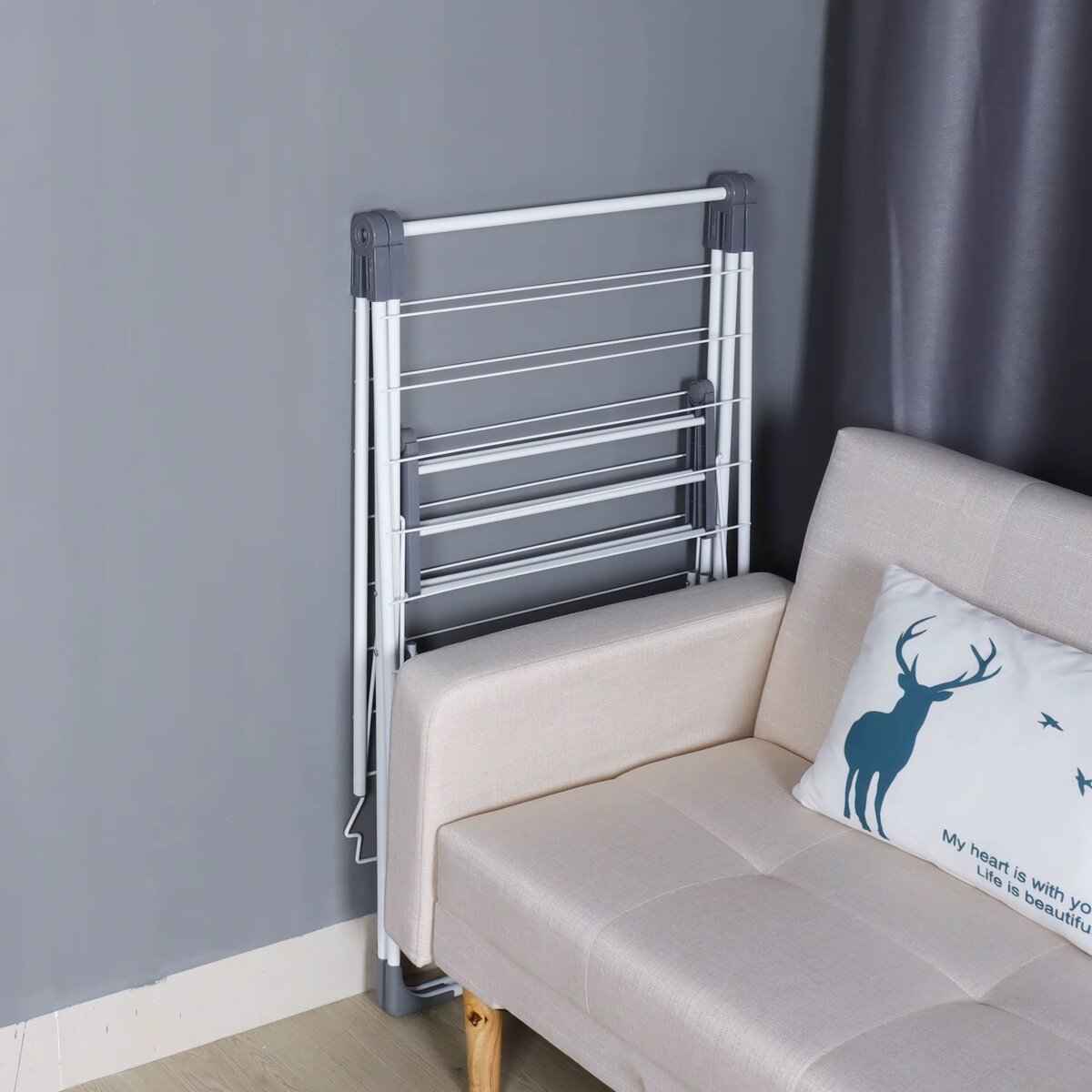 Étendoir à linge pliable