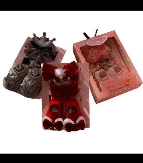 Coffret Chaussures Bébé Élégant