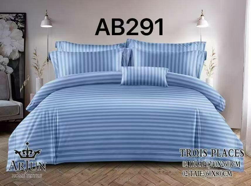 2 draps de lit 3 places+ 2 tai