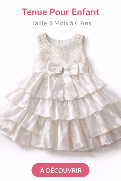 Robe Princesse Enfant Fleurie