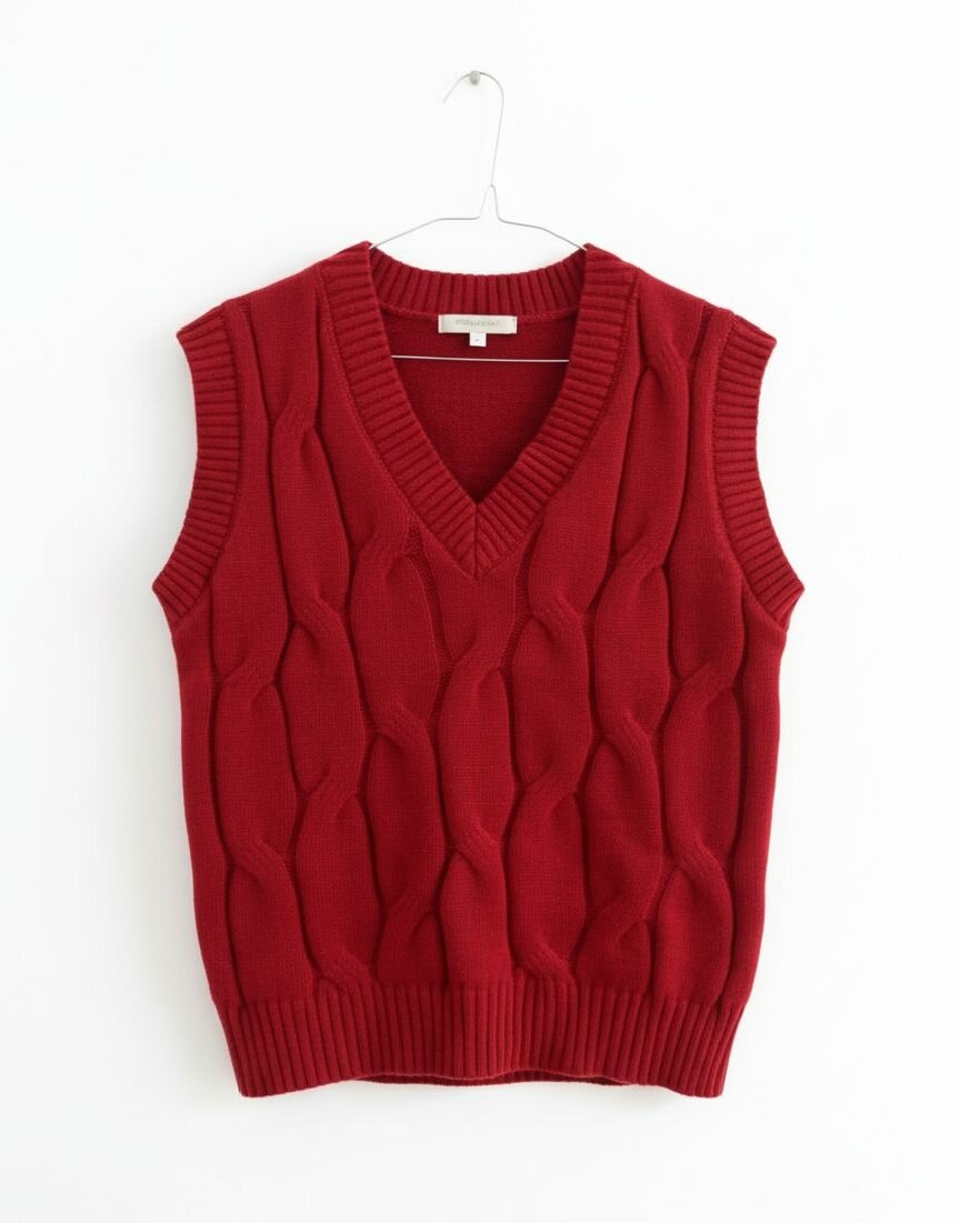 Cardigan/pull sans manches red
