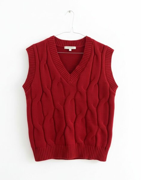 Cardigan/pull sans manches red