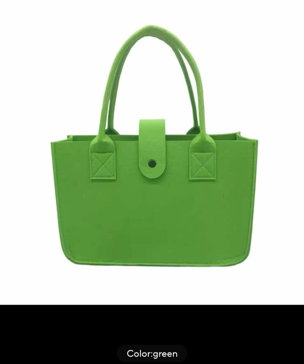 Sac à main vert chic