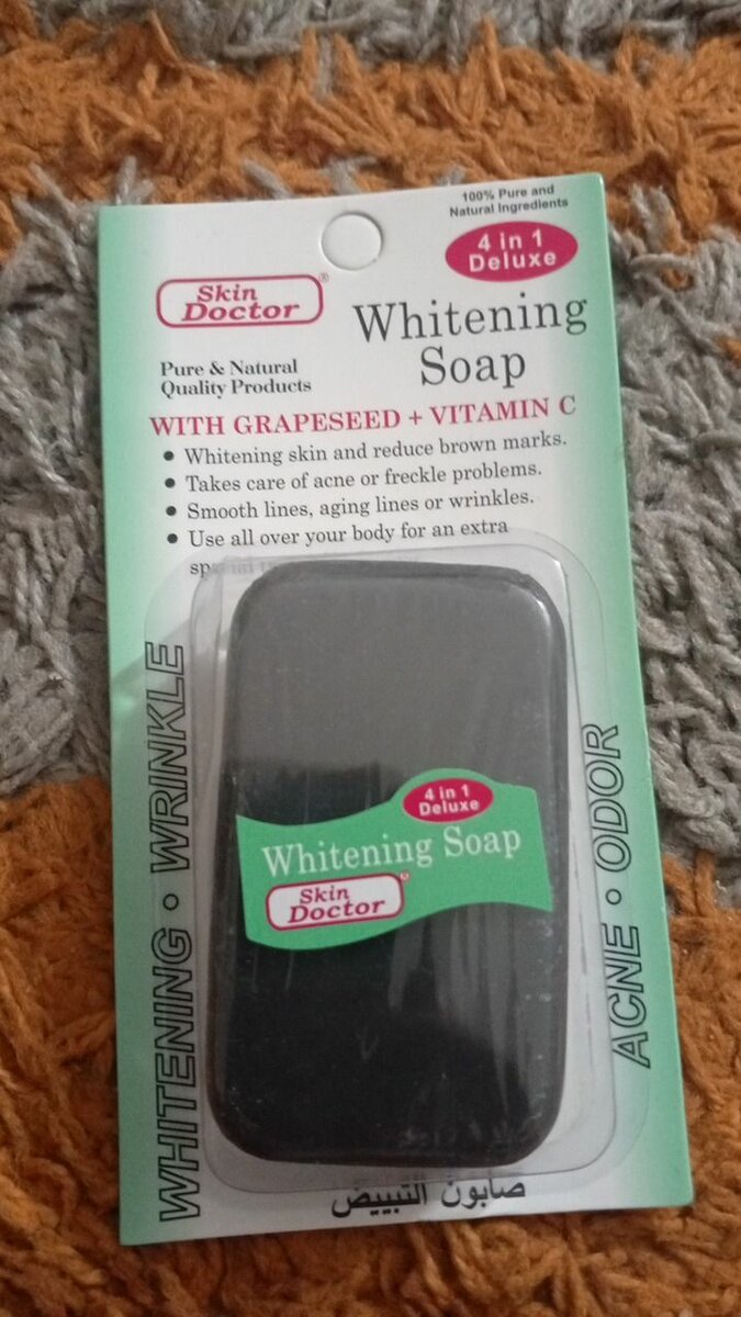 Savon Chelsea, lotion peeling quinto