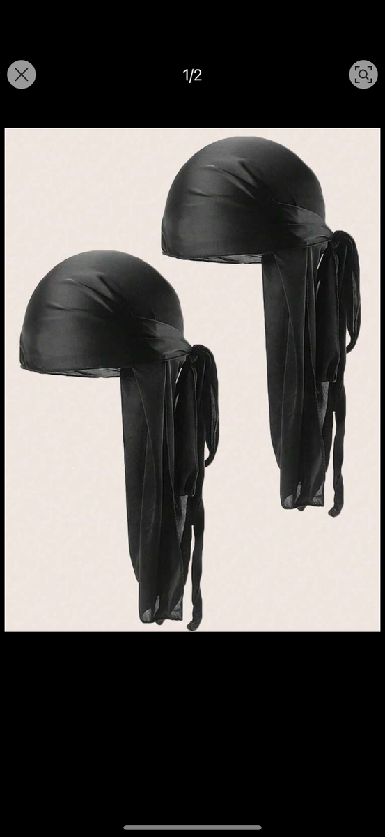 Durags en satin élégants