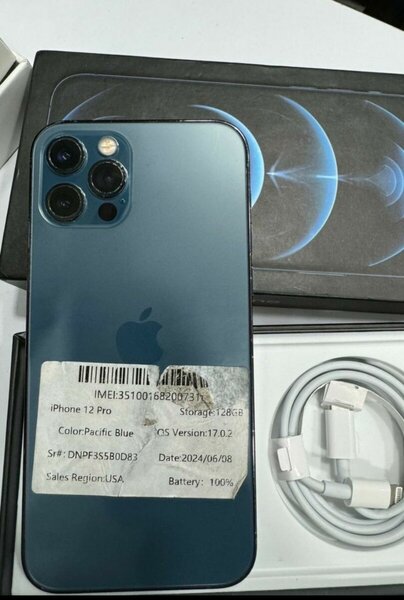 iPhone 12 Pro 128 Go Bleu
