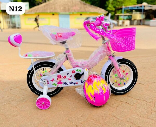 Vélo Enfant avec Roulettes et Casque