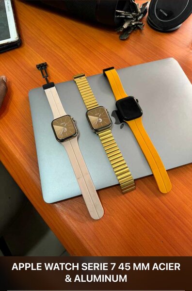 Apple Watch séries 7 aciers