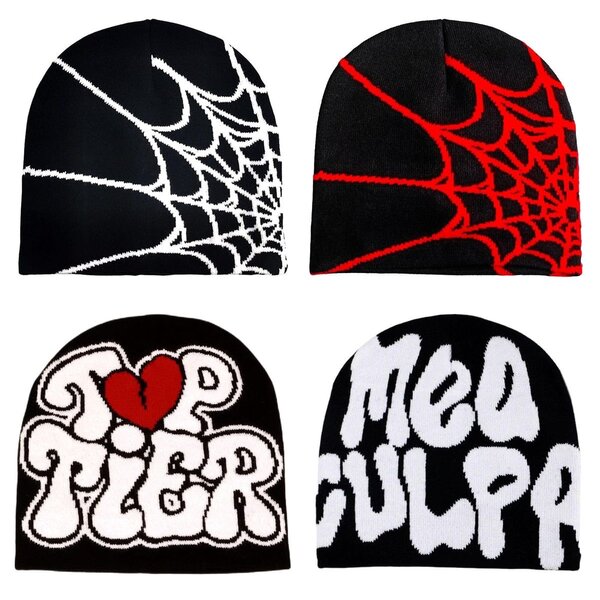 Bonnets tendance graphiques colorés