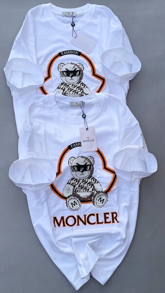 T-shirt Moncler Ourson Blanc
