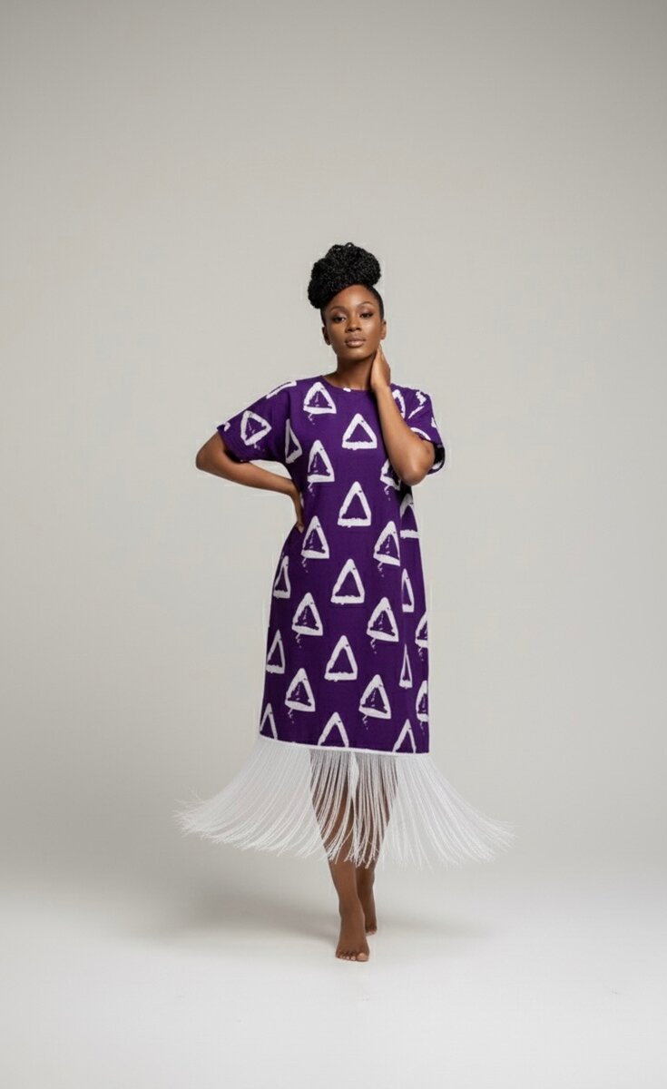 Robe Bohème à Franges Pour Femmes