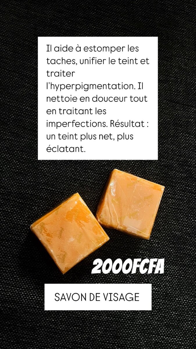SAVON DE VISAGE ÉCLAT