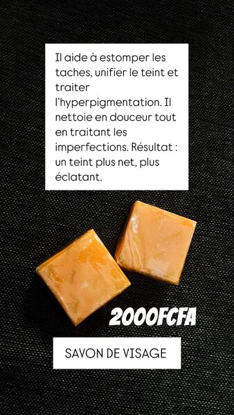 SAVON DE VISAGE ÉCLAT