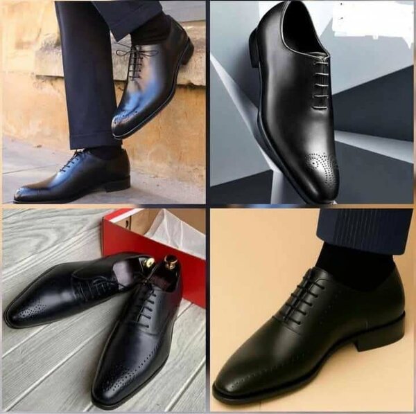 Chaussures élégantes en cuir homme