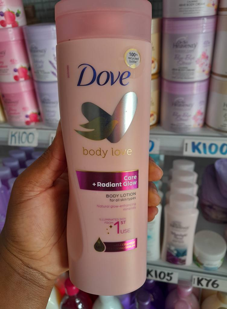 DOVE PRODUCTS body lotion