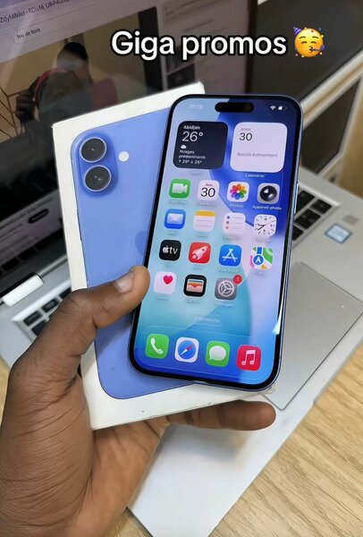 iPhone 14 bleu reconditionné