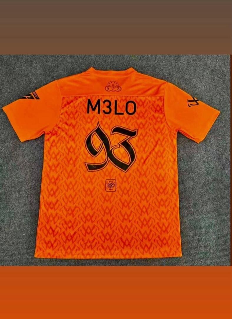 Maillot Personnalisé Foot Orange