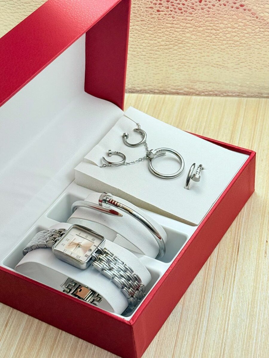 Coffret Cadeau Montre et Bijoux