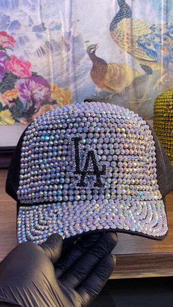 Casquette Strass Scintillante