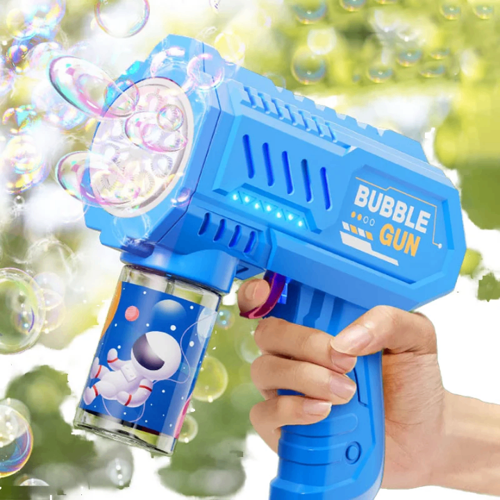 Pistolet à bulles lumineux