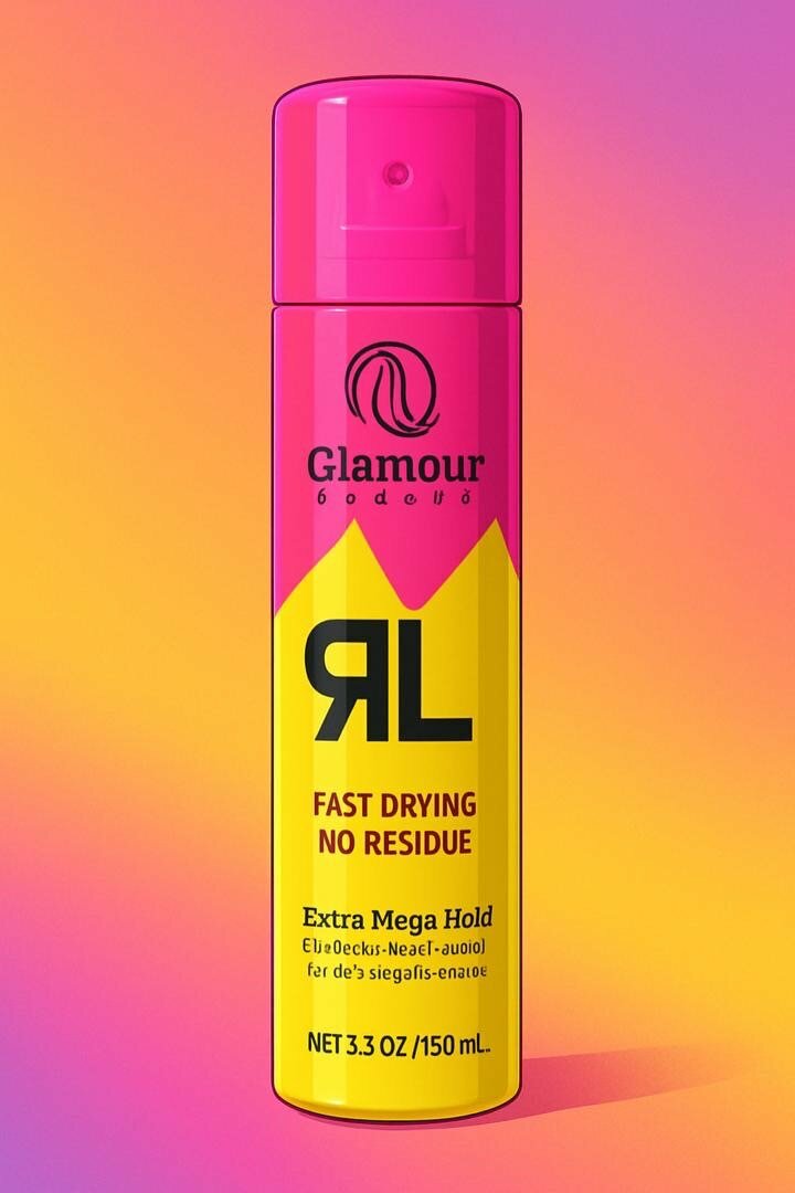 Spray fixation rapide cheveux