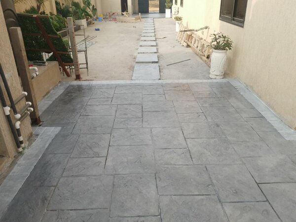 Floor Decorative Concrete Design