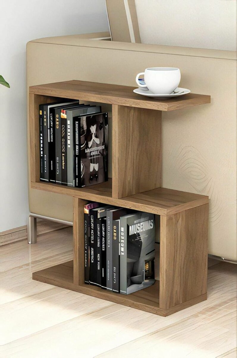 Floating bookshelves