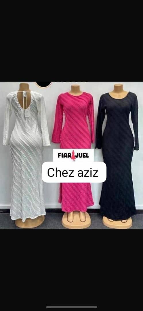 Robe longue élégante femme