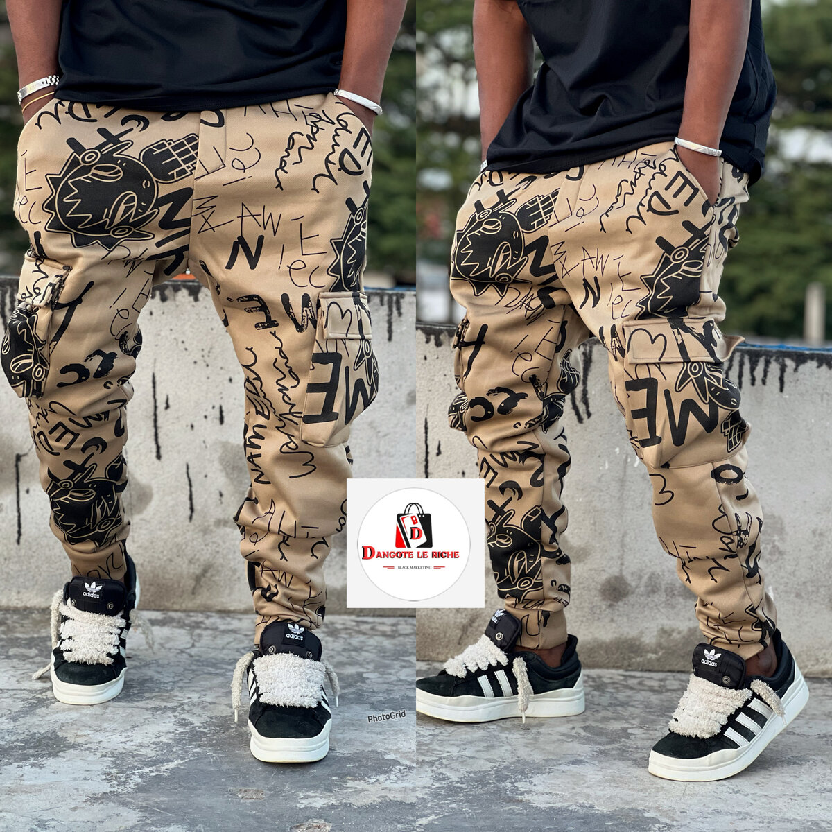 Pantalons cargo streetwear