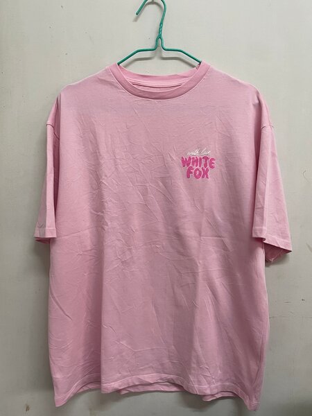 T-shirt rose White Fox
