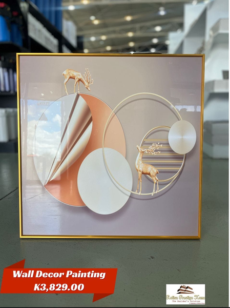 paintings for interior deer