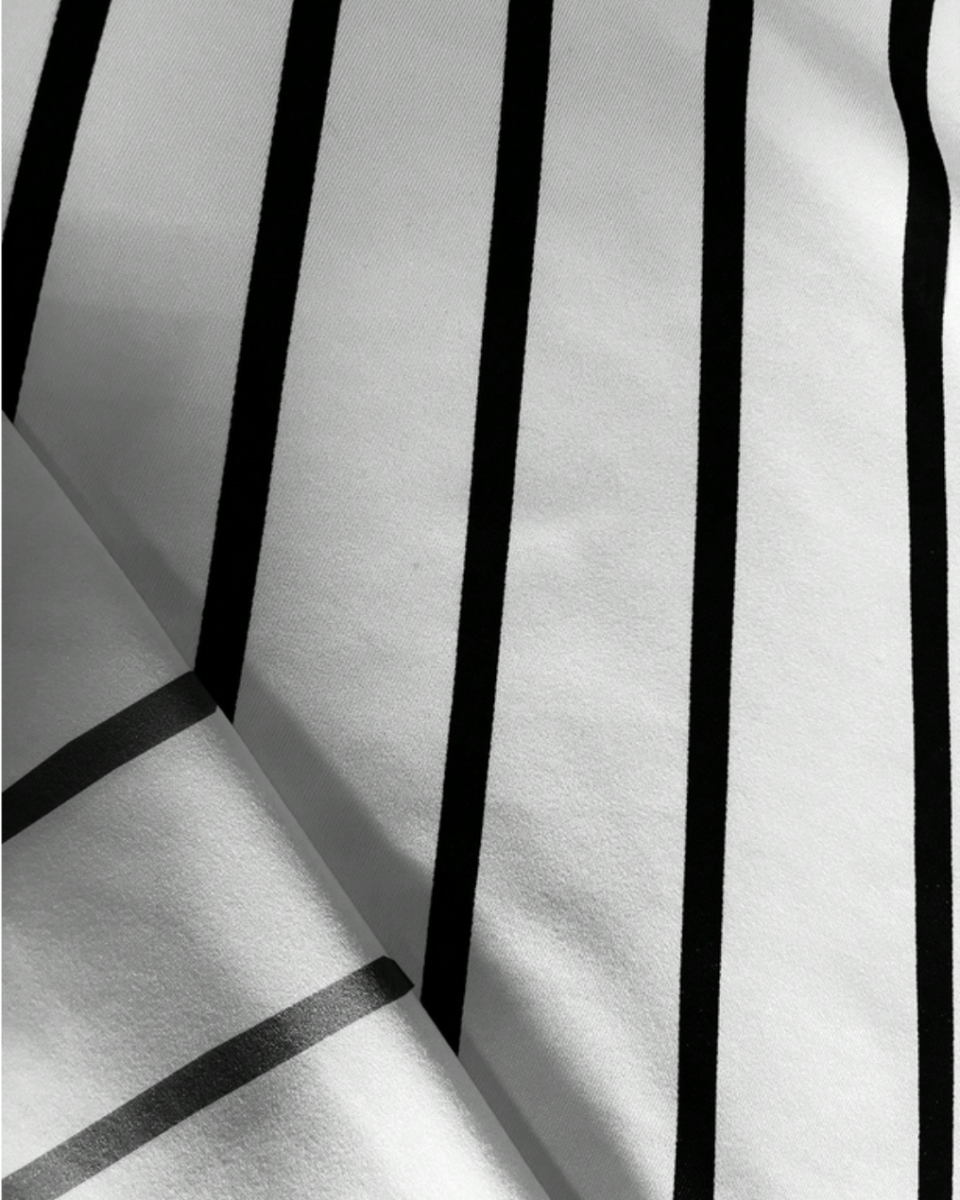 Robe rayée élégante femme