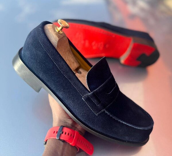 Mocassins en cuir  homme