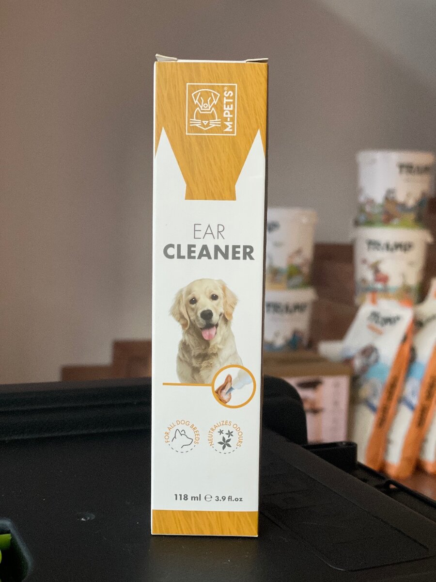 Nettoyant auriculaire chien