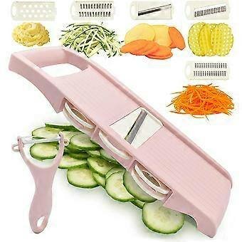 5 in 1 Multi-Functional Vegetable Chopper Onion Chopper Food Chopper Kitchen Mandoline Slicer Veggie Dicer Cutter