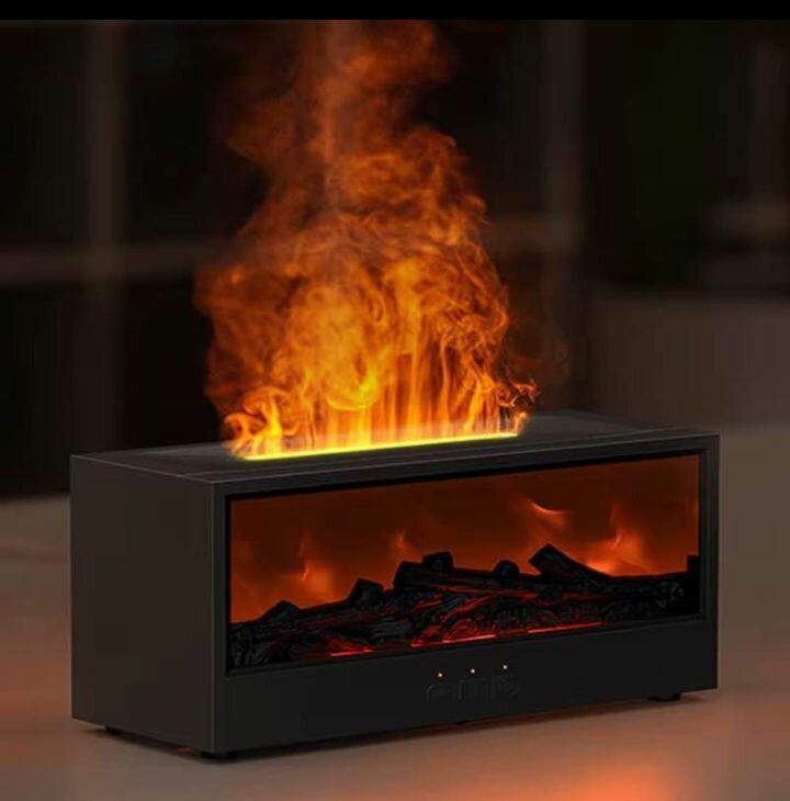 Cheminée électrique avec télécommande