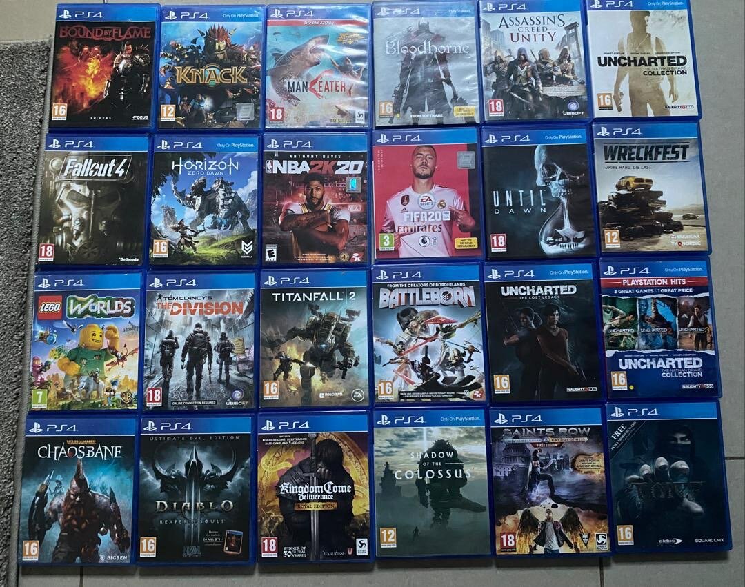 PS4 games