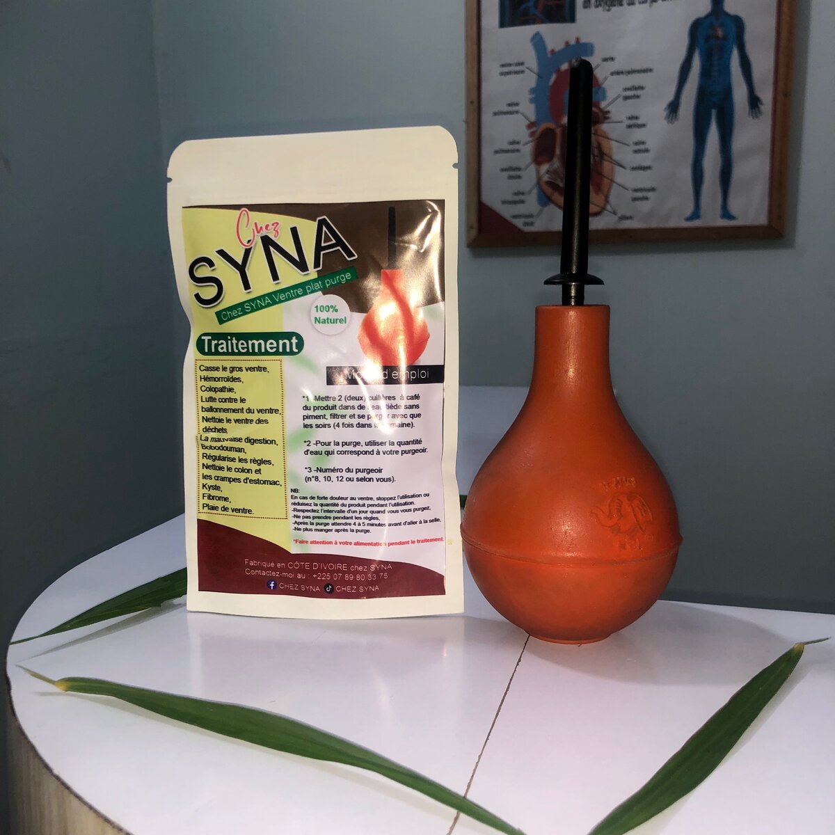 Purge ventre plat et tisane pertes de poids