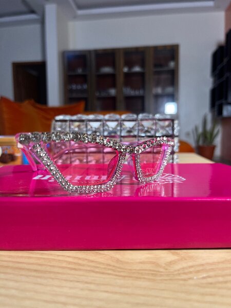 Lunettes de soleil strass éblouissantes pour femmes