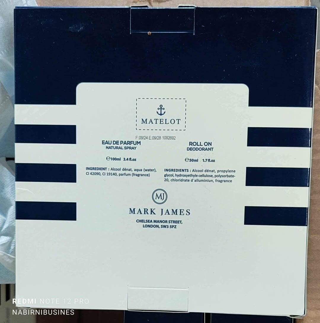 Parfum Matelot Coffret