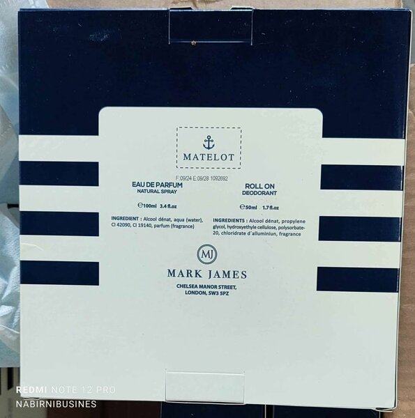 Parfum Matelot Coffret