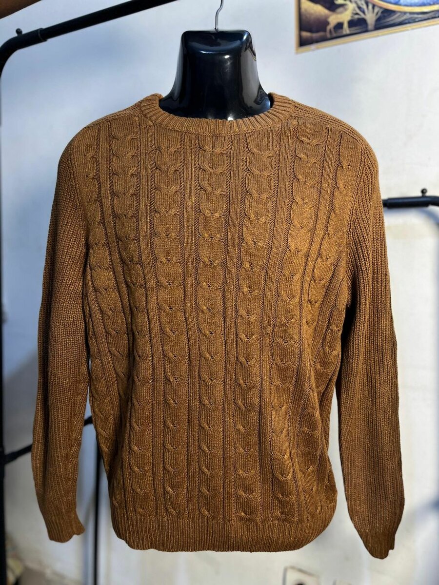 Men's Cable Knit Sweater