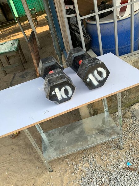 Haltères Hexagonales 10 kg