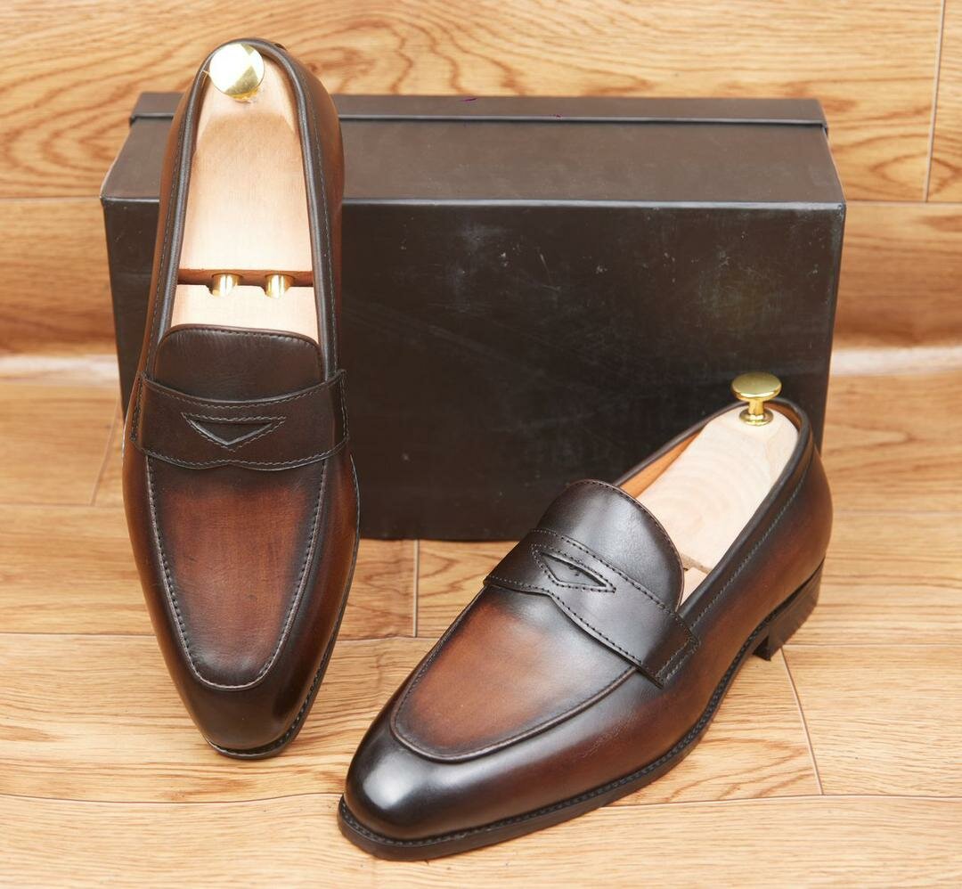 Mocassins en cuir élégants