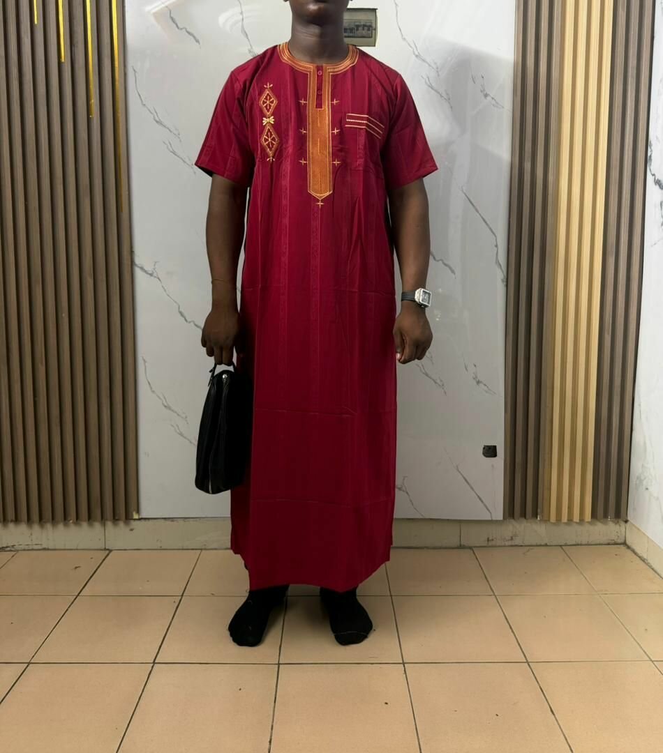 Caftan homme en couleur