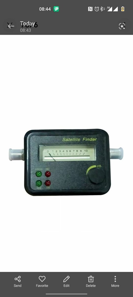 Analogue Satellite Finder