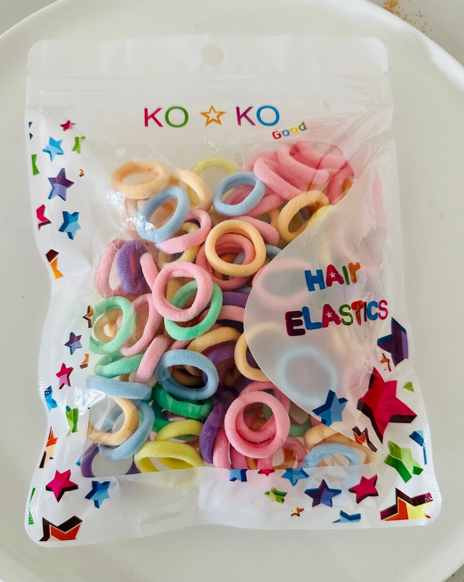 Élastiques à Cheveux Colorés