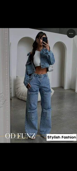 Jeans and top