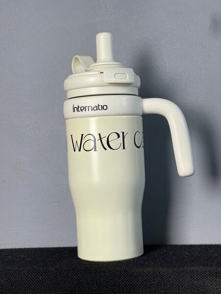 Bouteille Thermos avec Paille