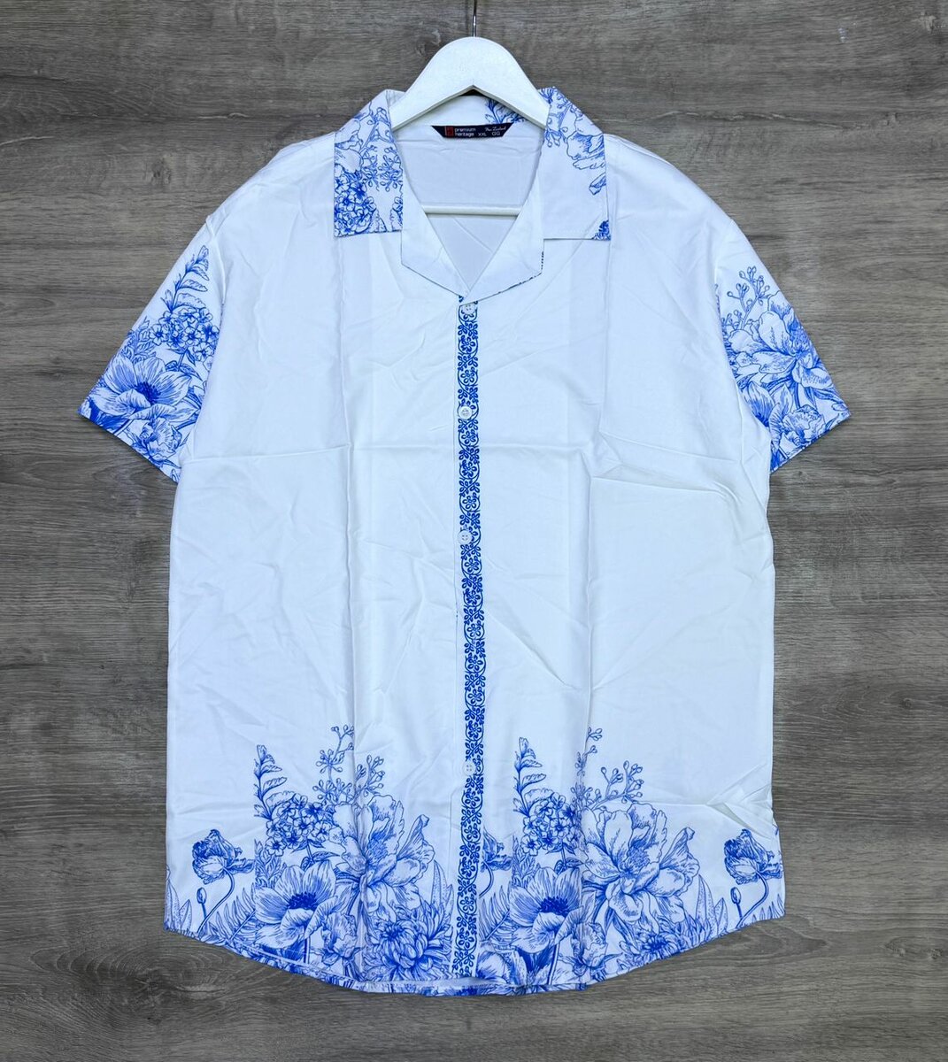 Chemise florale en coton
